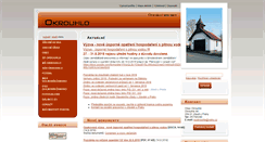 Desktop Screenshot of okrouhlo.cz