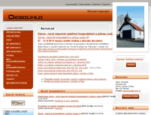 Tablet Screenshot of okrouhlo.cz